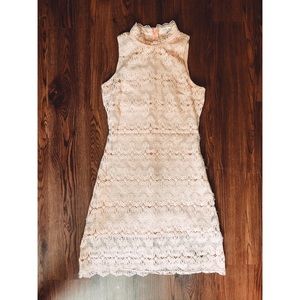 Pink Lace Dress